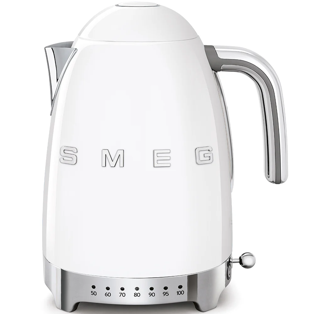 Smeg KLF04WHEU waterkoker 50 jaren model met instelbare temperatuur