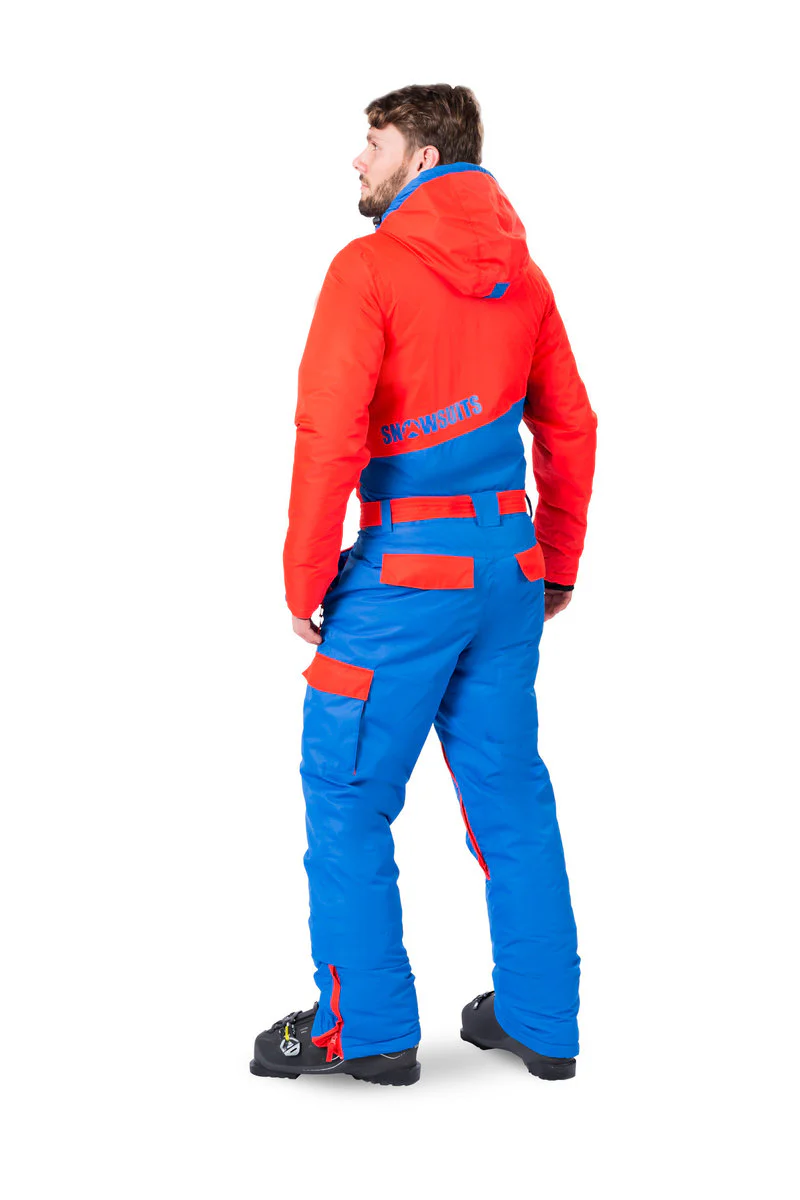 Snowsuits First Track Onesie Skipak Heren - Rood/Blauw - Image 2