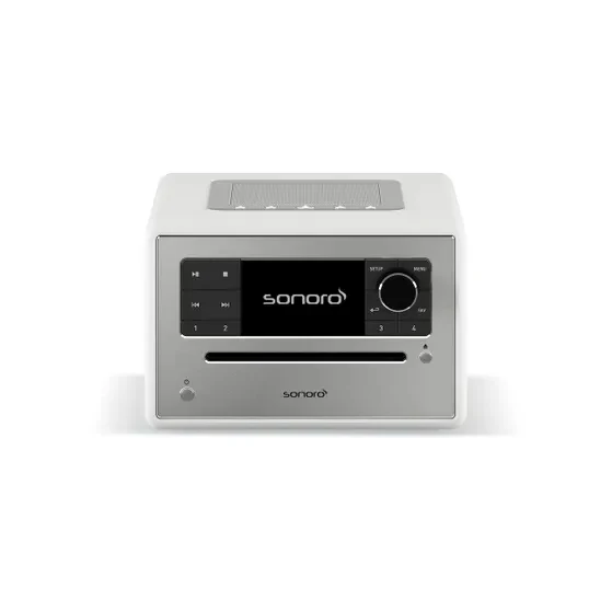 Sonoro Elite wit wekkerradio met CD-speler en een Smart allrounder