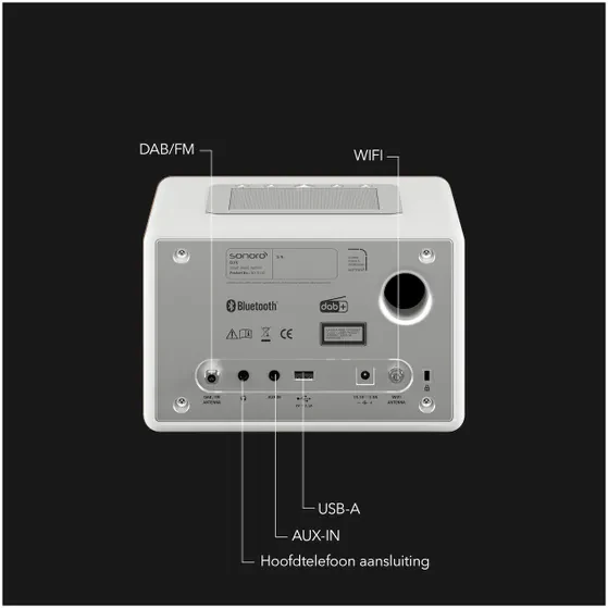 Sonoro Elite wit wekkerradio met CD-speler en een Smart allrounder - Image 2