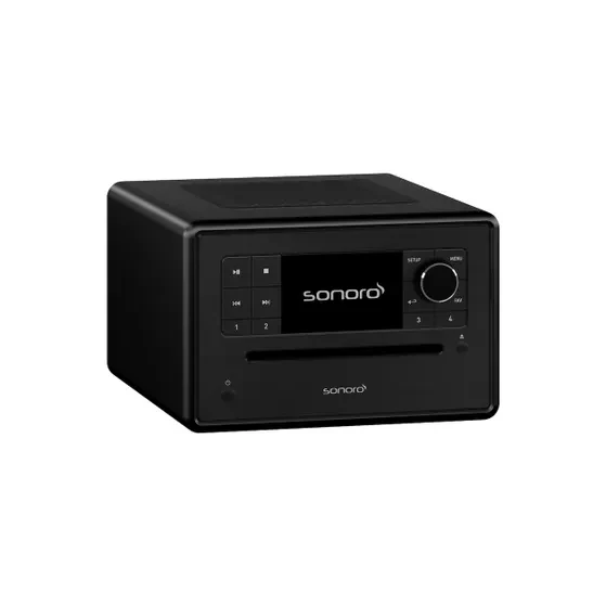 Sonoro Elite zwart wekkerradio met CD-speler en een Smart allrounder - Image 2