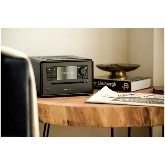 Sonoro Elite zwart wekkerradio met CD-speler en een Smart allrounder - Image 4