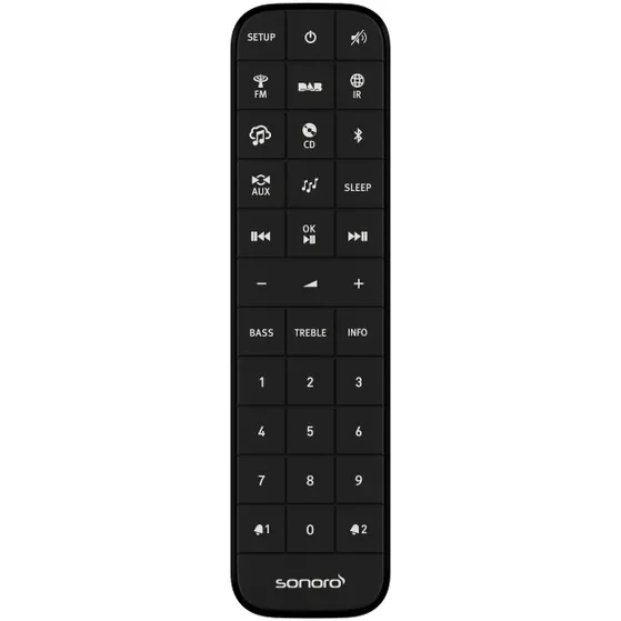 Sonoro Elite zwart wekkerradio met CD-speler en een Smart allrounder - Image 7