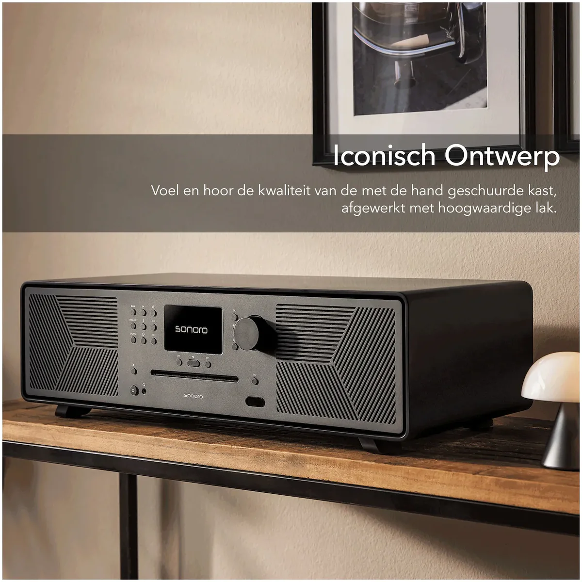 Sonoro MEISTERSTÜCK Gen2 zwart Smart all-in-one musicsystem en Soundbar - Image 4