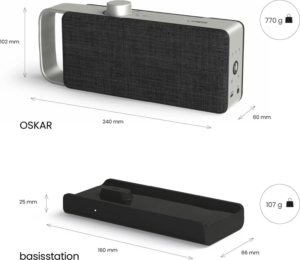 Sonoro Oskar TV speaker maakt het geluid goed verstaanbaar van de Televisie - Image 8