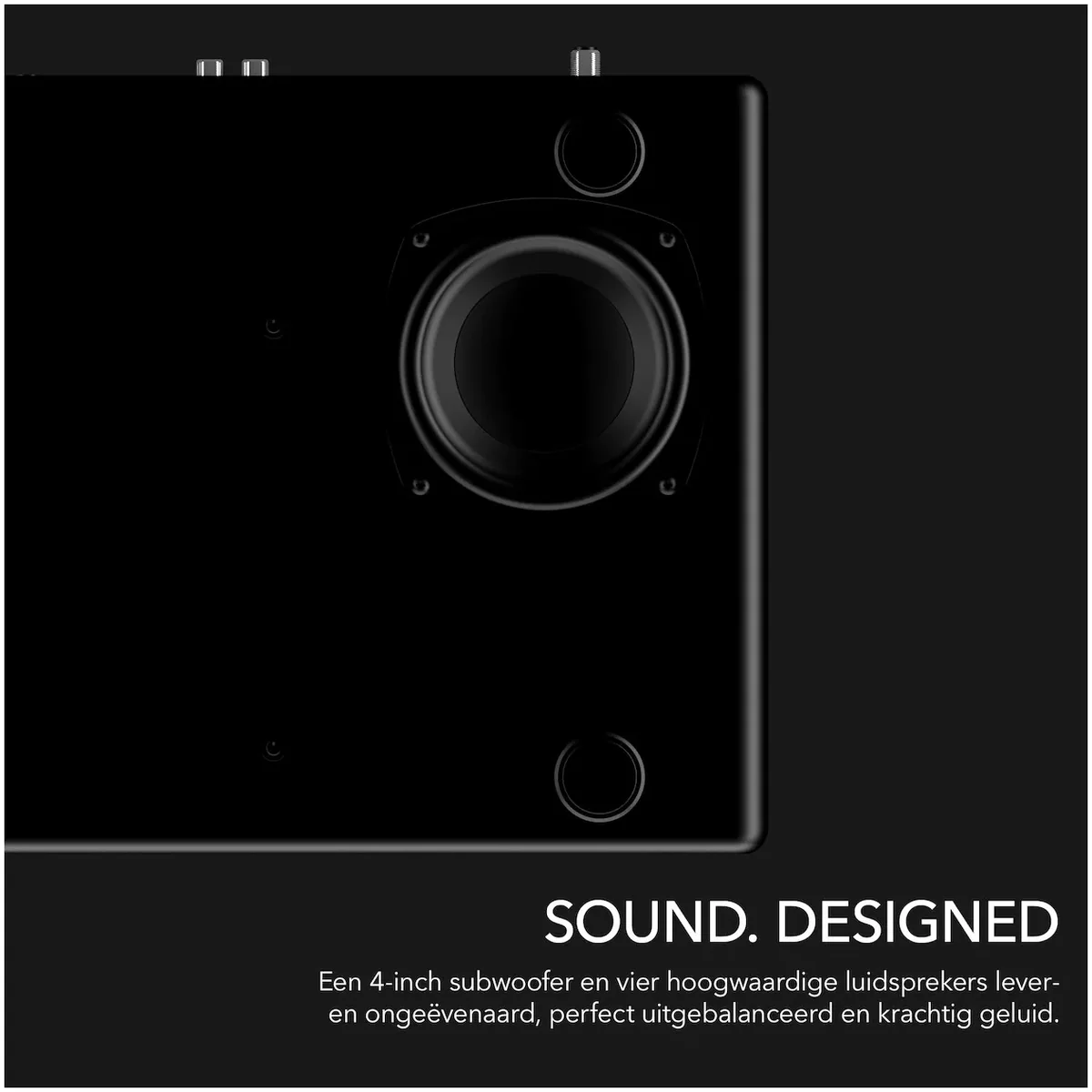 Sonoro PRESTIGE zwart Smart all-in-one audiosystem - Image 5