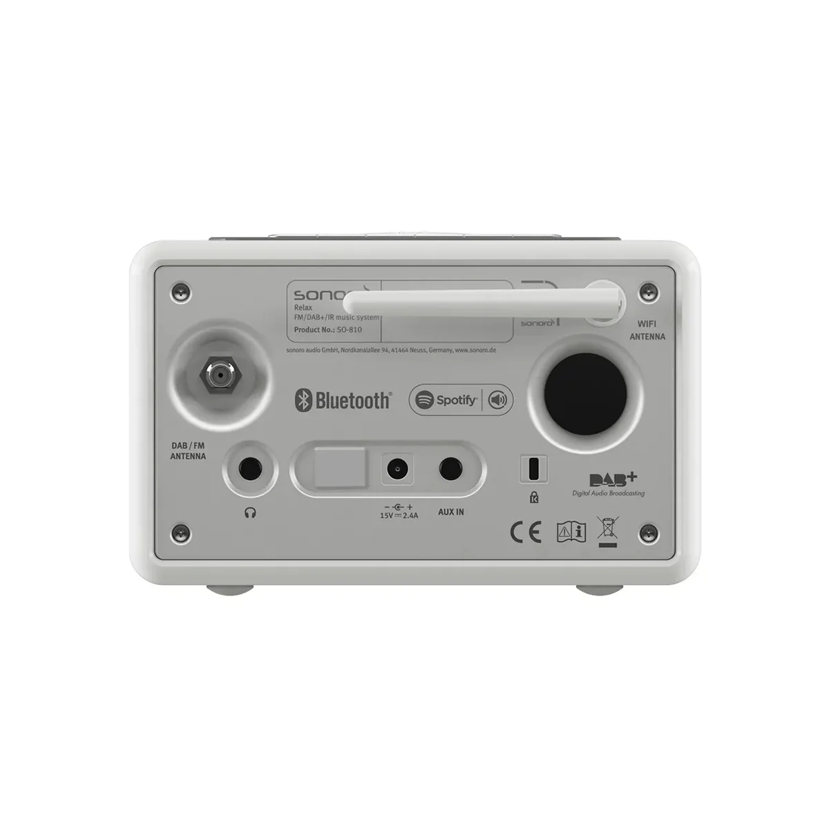 Sonoro Relax wit zeer compacte Smart radio - Image 3
