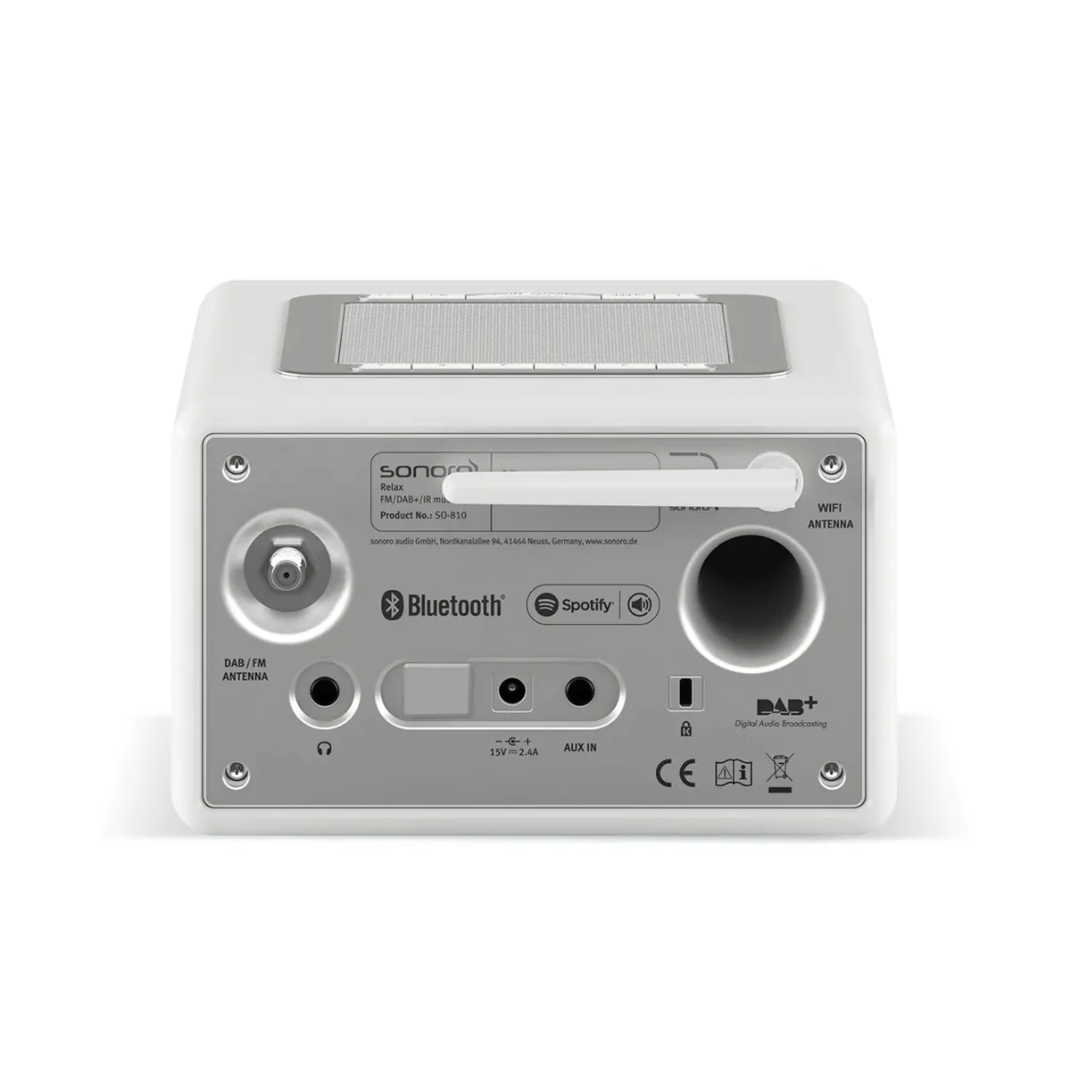 Sonoro Relax wit zeer compacte Smart radio - Image 7
