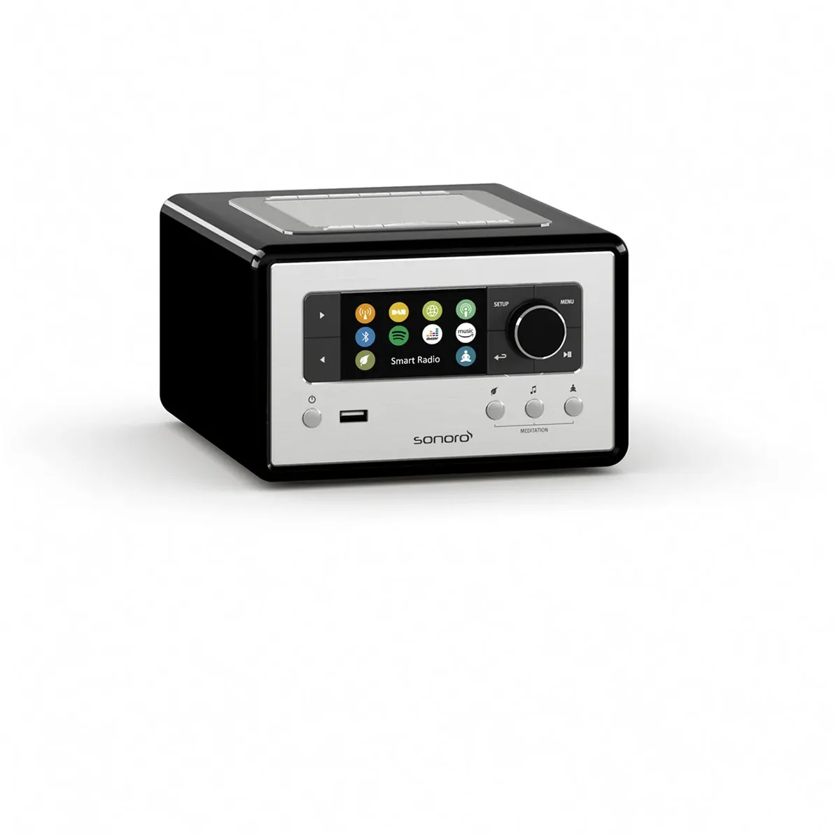 Sonoro Relax zwart zeer compacte Smart radio - Image 2