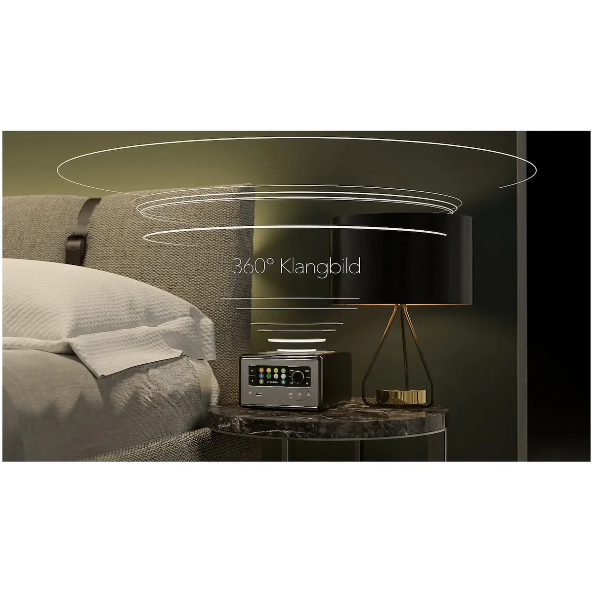 Sonoro Relax zwart zeer compacte Smart radio - Image 7
