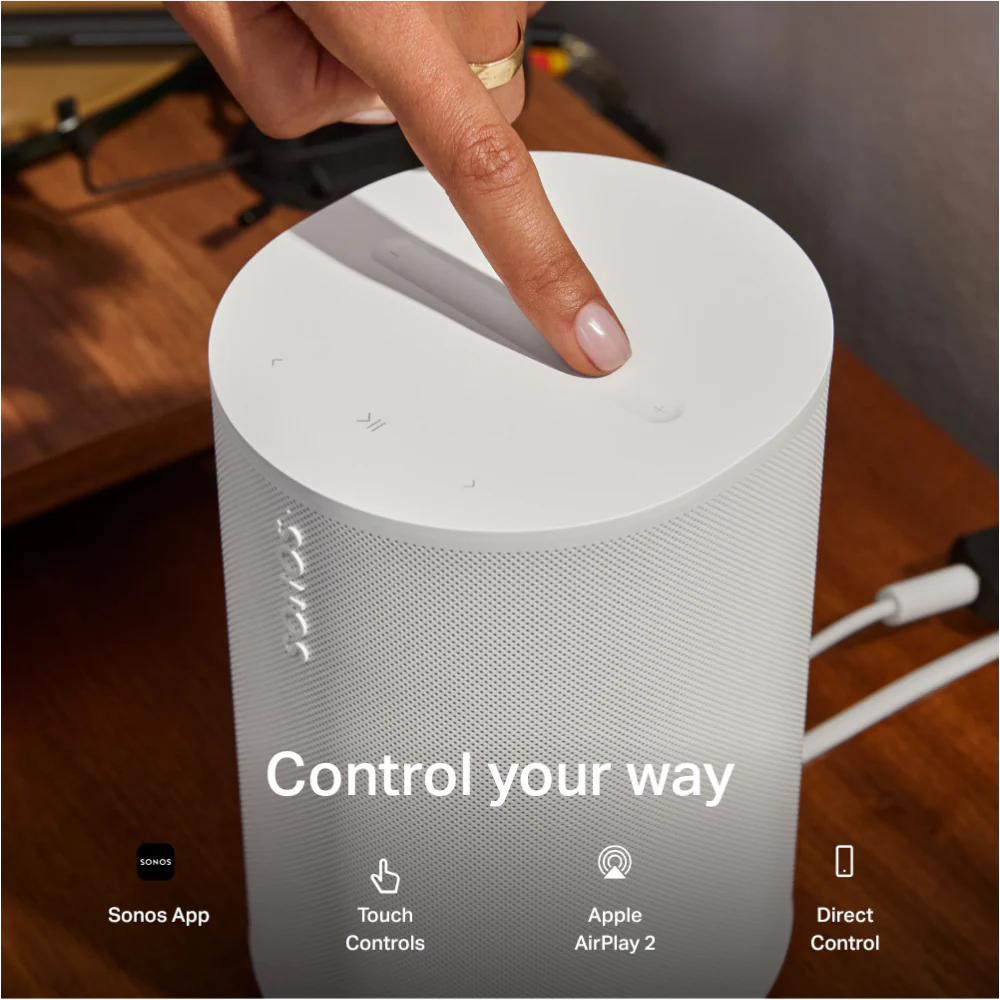 Sonos Era 100 SL wit draadloze luidspreker voor in huis, zonder stembediening - Image 6