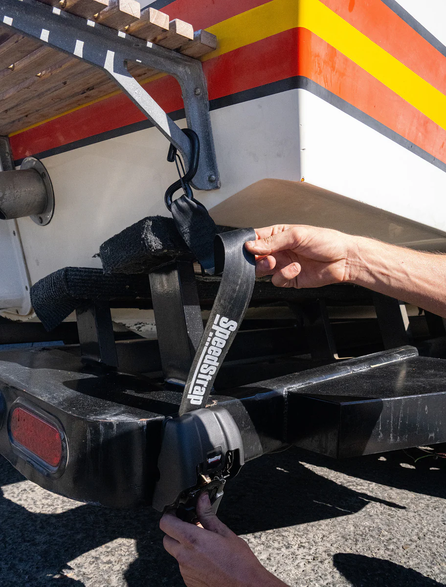 Speedstrap Tie-down automatisch oprolbare spanbanden, stalen ratel (2 stuks) - Image 6