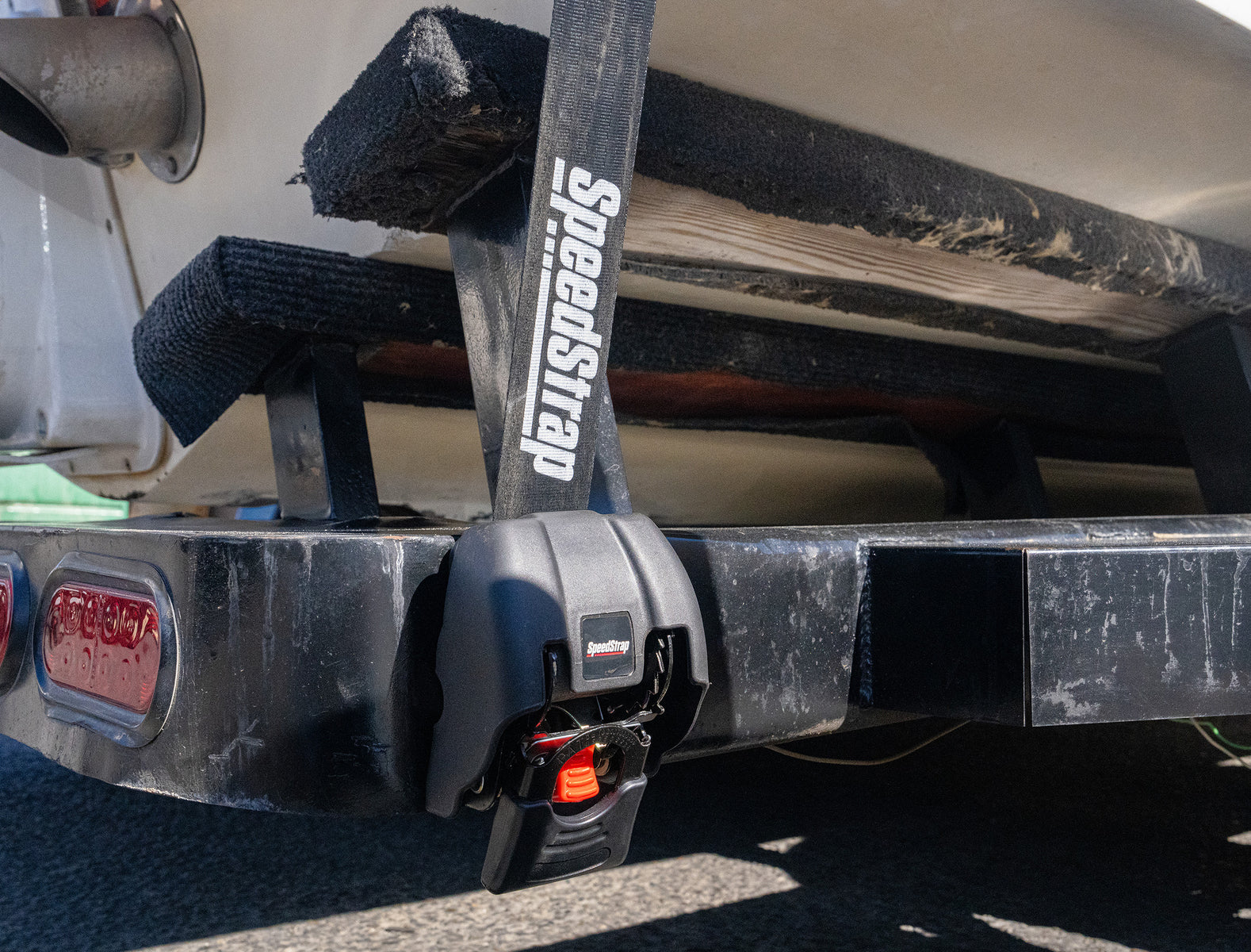 Speedstrap Tie-down automatisch oprolbare spanbanden, stalen ratel (2 stuks) - Image 8