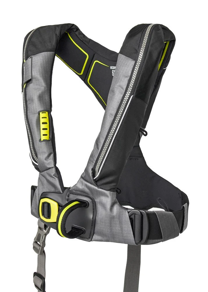 Spinlock Deckvest 6D 275N automatisch reddingsvest grijs - Image 2