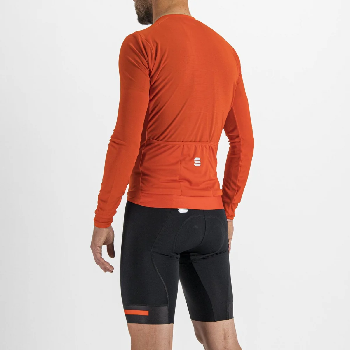 Sportful Matchy fietsshirt lange mouwen rood heren - Image 4
