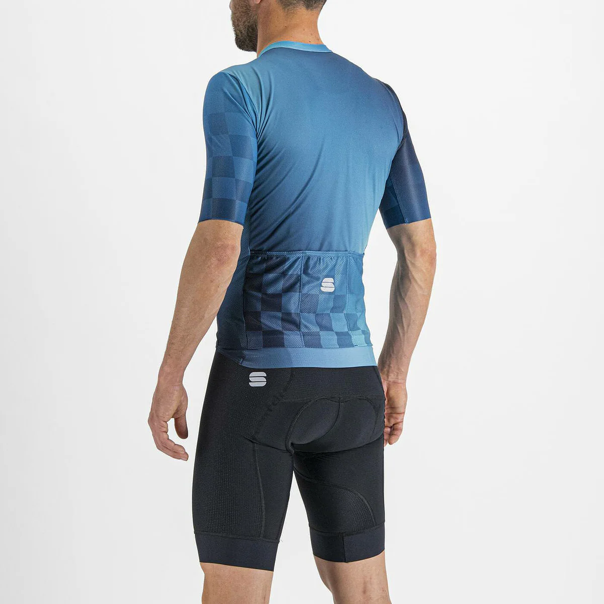 Sportful Rocket fietsshirt korte mouwen blauw heren - Image 4
