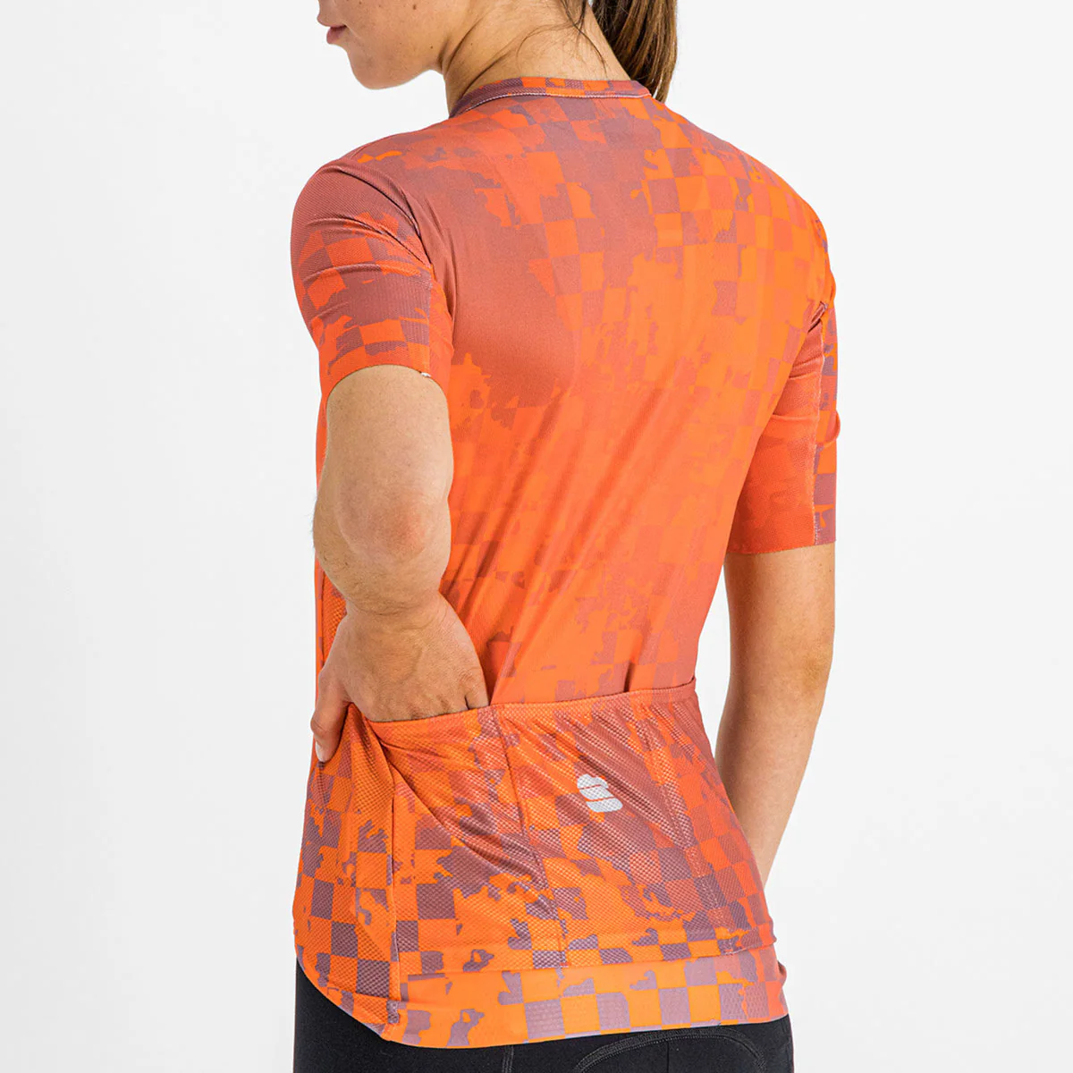 Sportful Rocket fietsshirt korte mouwen oranje dames - Image 2