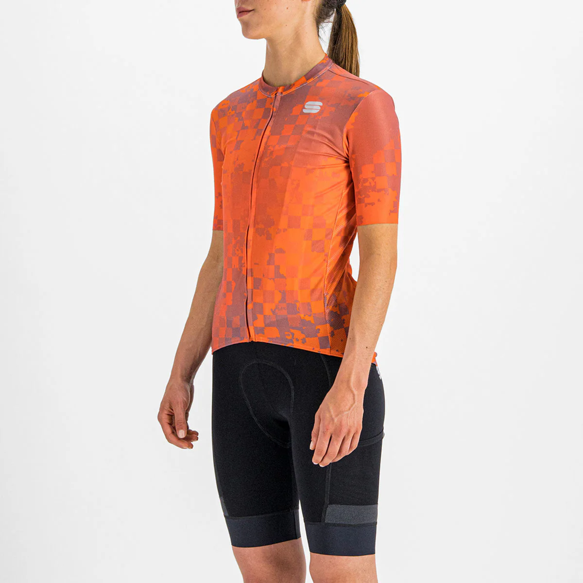Sportful Rocket fietsshirt korte mouwen oranje dames - Image 3