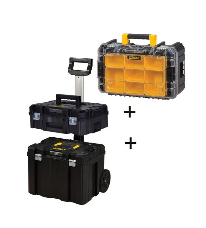 Stanley FMST1-80101 Fatmax Pro-stack opbergsysteem bonuspack 3in1 - Image 2