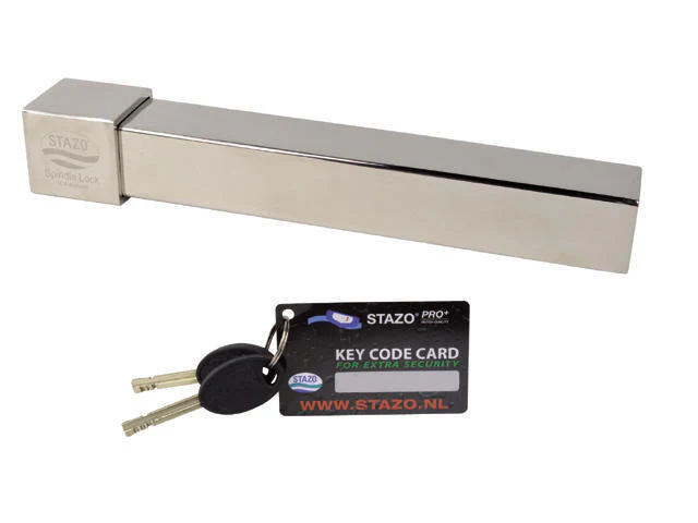 Stazo Buitenboordmotorslot massief RVS slot met VSV/SCM keurmerk - Image 2