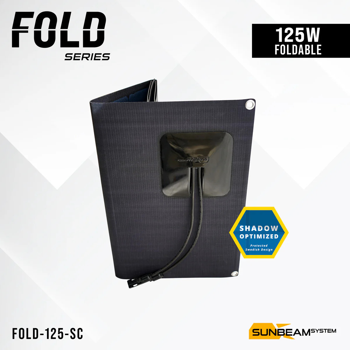 SUNBEAMsystem Fold 125W Opvouwbaar Zonnepaneel 1715 x 420 mm - Image 2