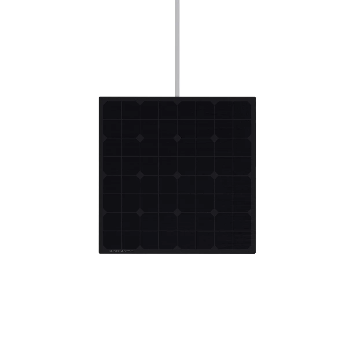 SUNBEAMsystem Tough G8 55W Overloopbaar Zonnepaneel 540 x 540 mm - Zwart - Image 2