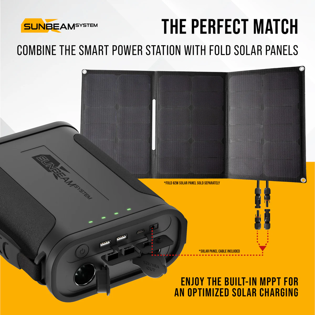 SUNBEAMsystem Smart Power Station Powerbank MPPT 300Wh Gen2 - Image 5