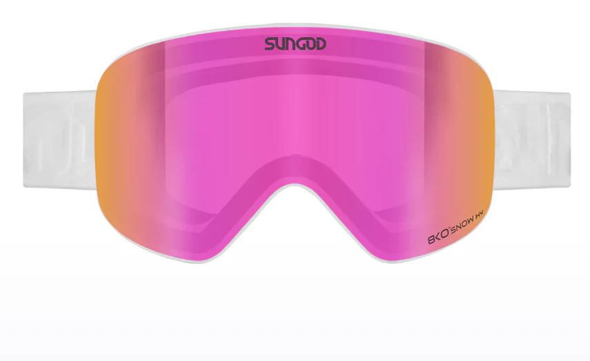 SunGod Vanguards Skibril - Wit/Roze - Image 2
