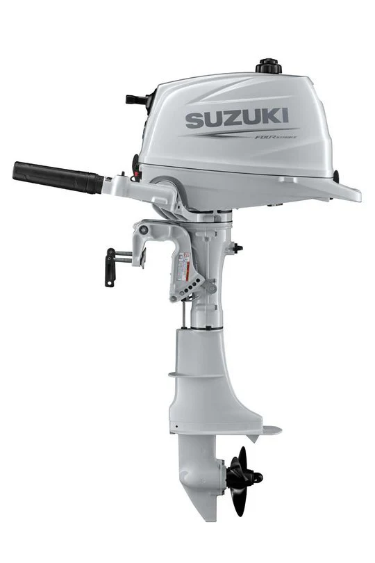 Suzuki DF6AS Wit buitenboordmotor inclusief 150 euro "Suzuki Summerfun" voordeel - Image 2