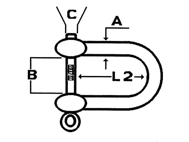 Talamex D-SLUITING - OOGBOUT 8mm - Image 2