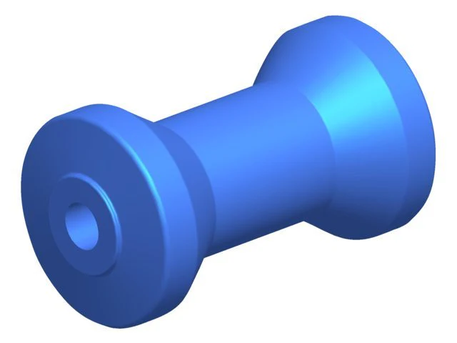 Talamex Kielroller 95 mm met doorsnee van 64 mm en as Ø 16 mm