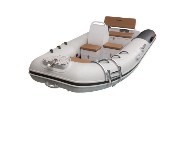 Talamex Opblaasboot RVS Zwemtrap telescopische met 4 treden - Image 2