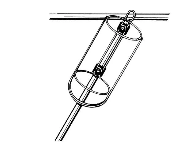 Talamex Railing Connector 30mm "swivel", voor fenderkorf - Image 3