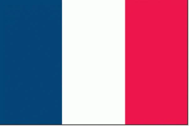 Talamex Vlag Frankrijk 30x45 cm