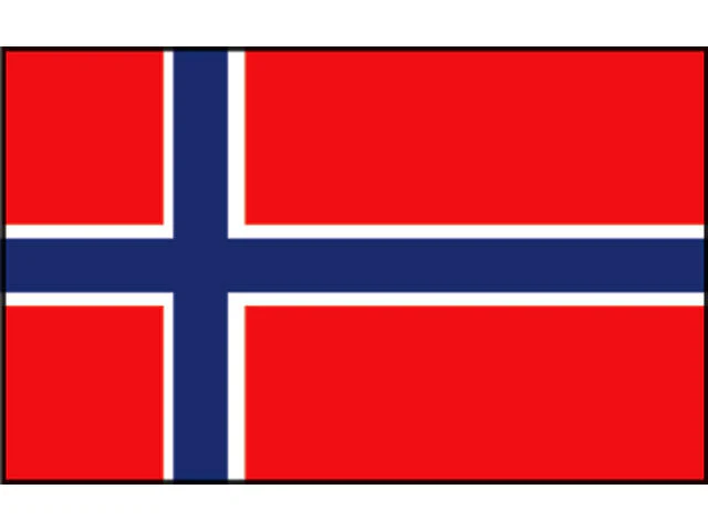 Talamex Vlag Noorwegen 30x45 cm