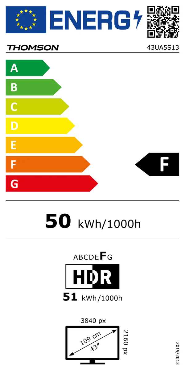 Thomson 43QA2S13 QLED Ultra HD Smart Televisie - Image 8