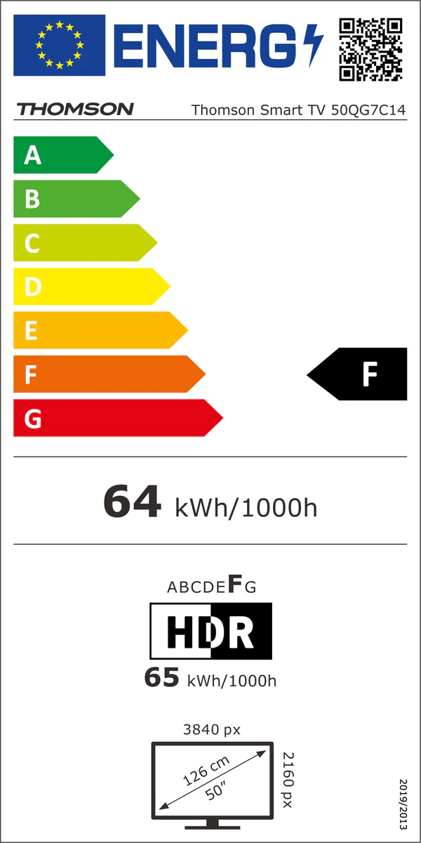 Thomson 50QG7C14 QLED Pro scherm met Google smart TV - Image 8