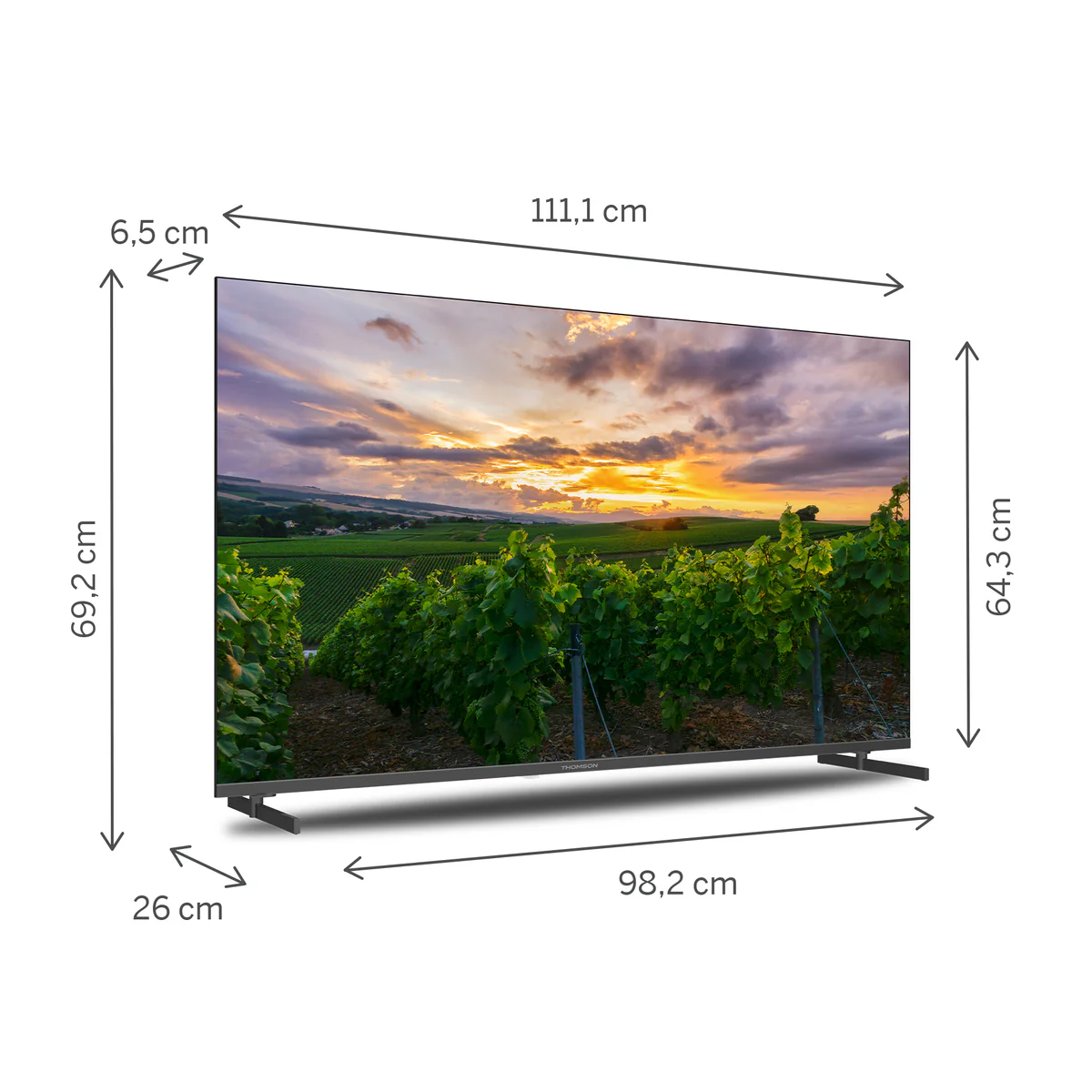 Thomson 55QA2S13 QLED Ultra HD Smart Televisie - Image 2