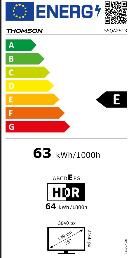 Thomson 55QA2S13 QLED Ultra HD Smart Televisie - Image 8