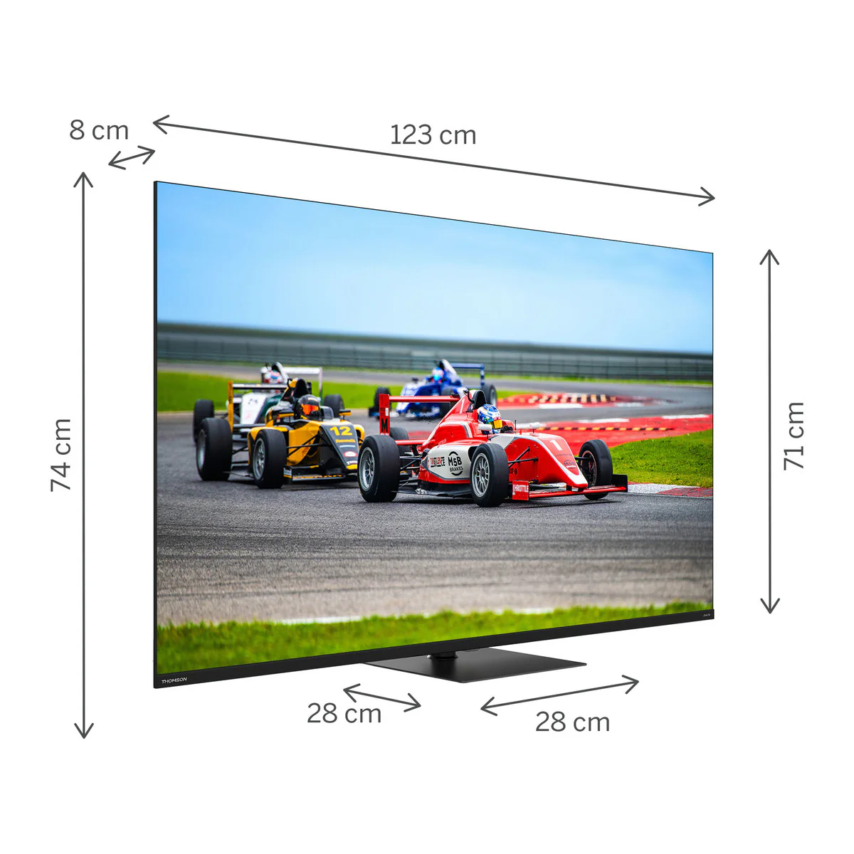 Thomson 55QG7C14 QLED Pro scherm met Google smart TV - Image 2