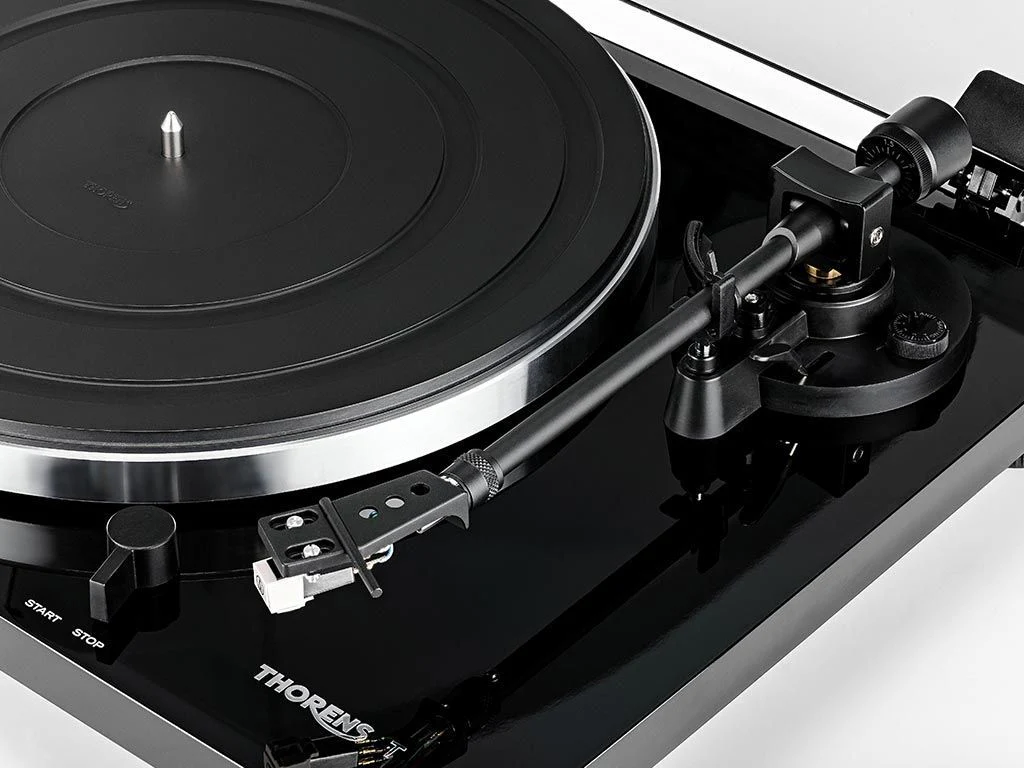Thorens TD 201 zwart handmatige snaaraangedreven platenspeler - Image 3