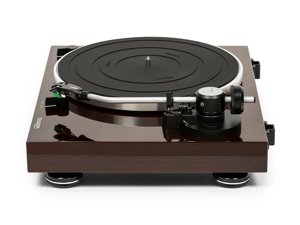 Thorens TD 204 walnoot handmatige snaaraangedreven platenspeler - Image 7