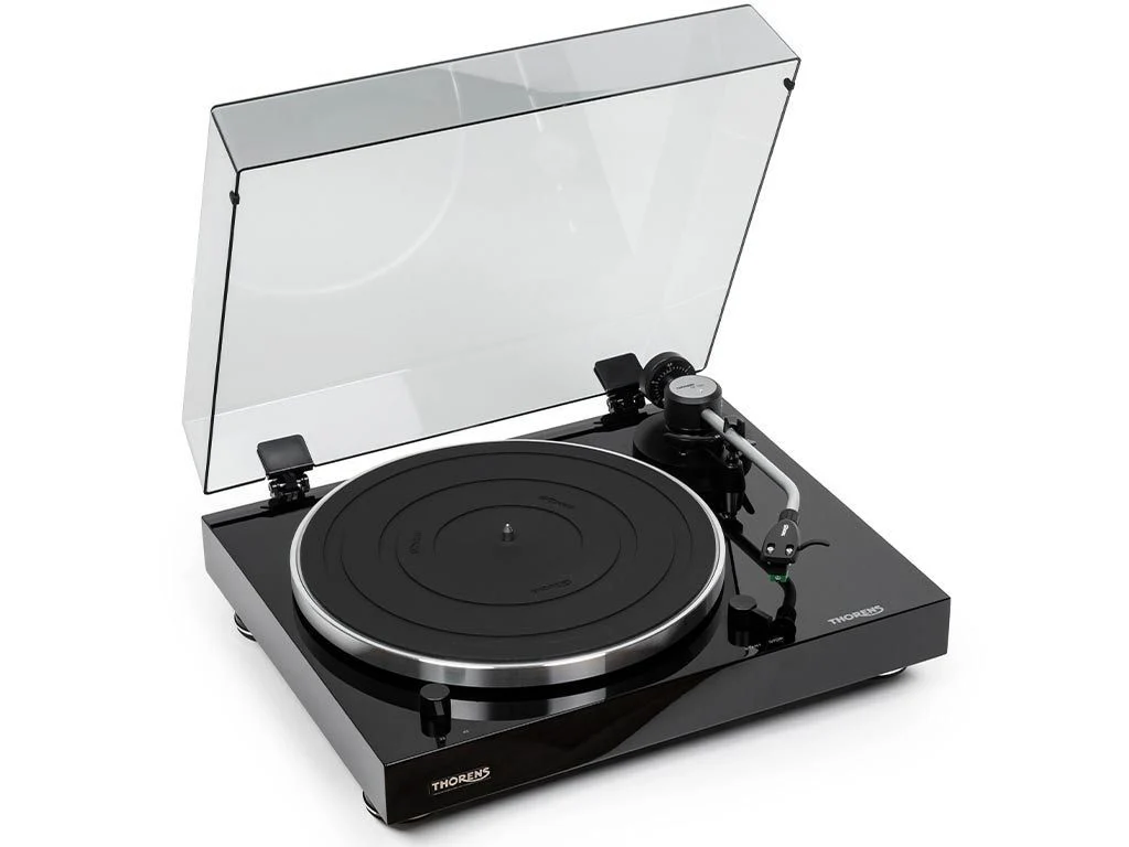 Thorens TD 204 zwart handmatige snaaraangedreven platenspeler - Image 5