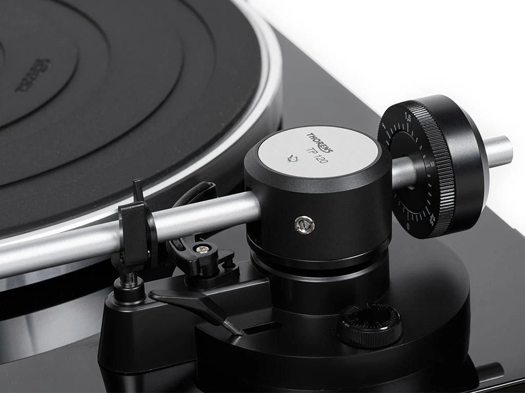 Thorens TD 204 zwart handmatige snaaraangedreven platenspeler - Image 8