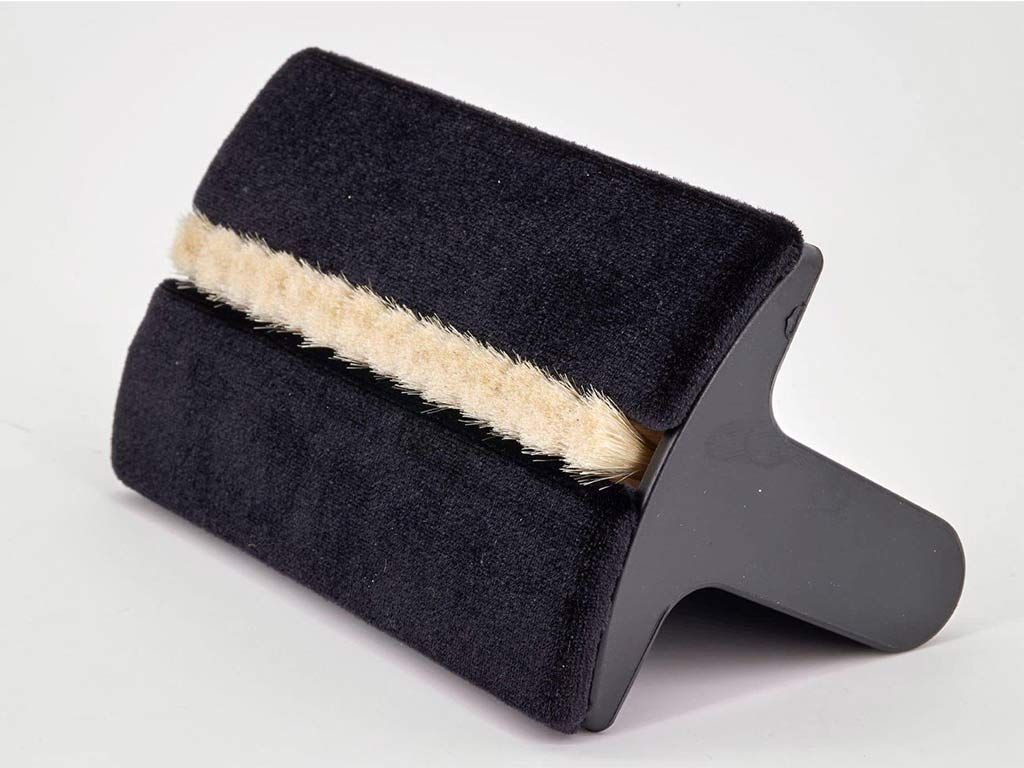 Thorens Vinylbrush platenborstel met geitenhaar en fluweel voor het reinigen van platen - Image 4