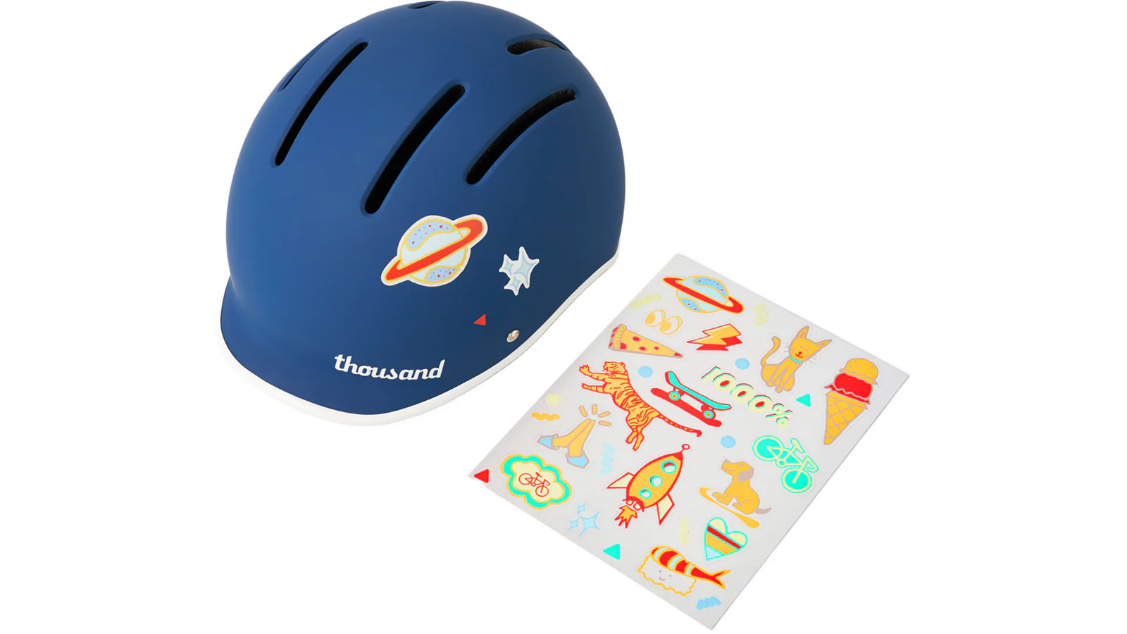 Thousand Jr. Kids Fietshelm Kinder - Blazing Blue - Image 6
