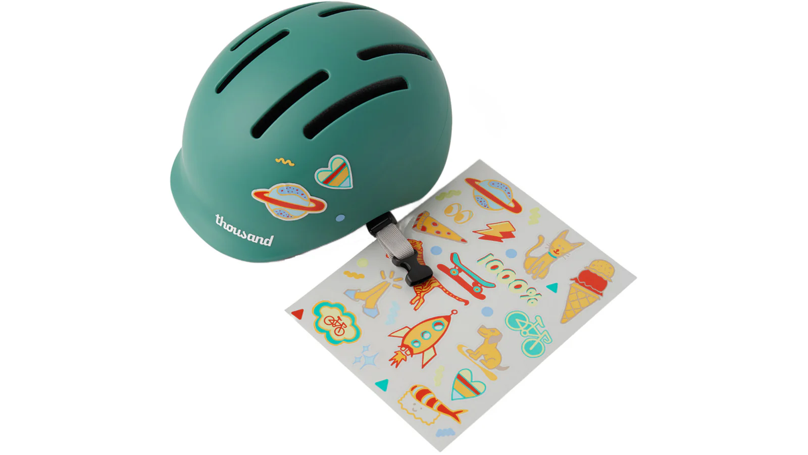 Thousand Jr. Toddler Fietshelm Kinder - Green Dream - Image 6