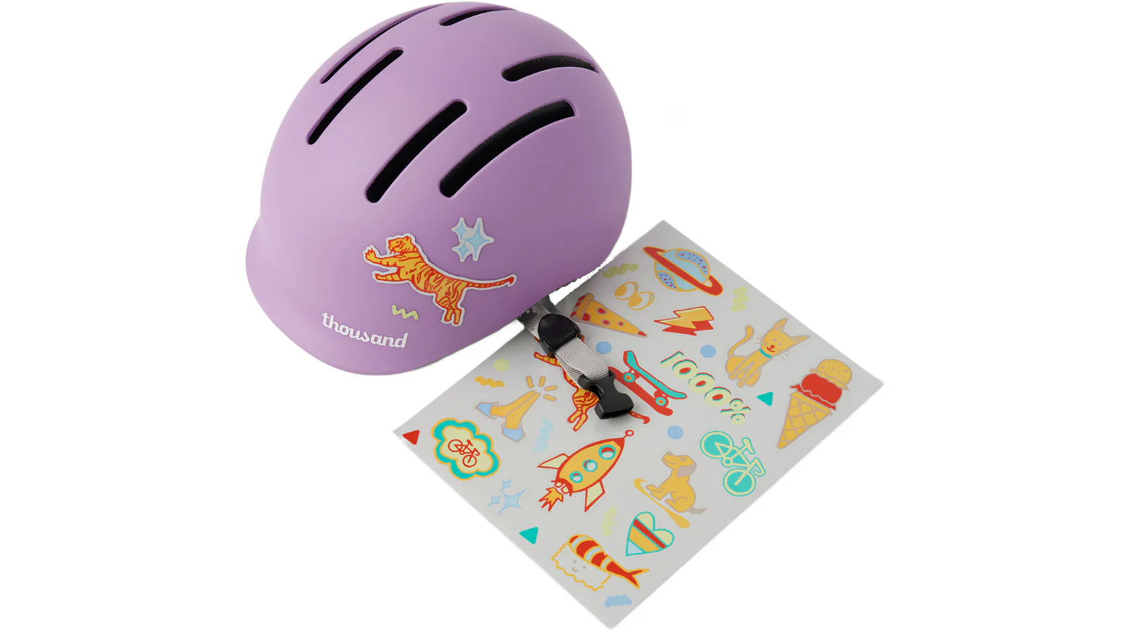 Thousand Jr. Toddler Fietshelm Kinder - Power Purple - Image 6