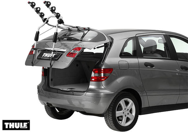Thule ClipOn 9104 fietsendrager voor op de kofferbak aluminium met zwart - Image 3