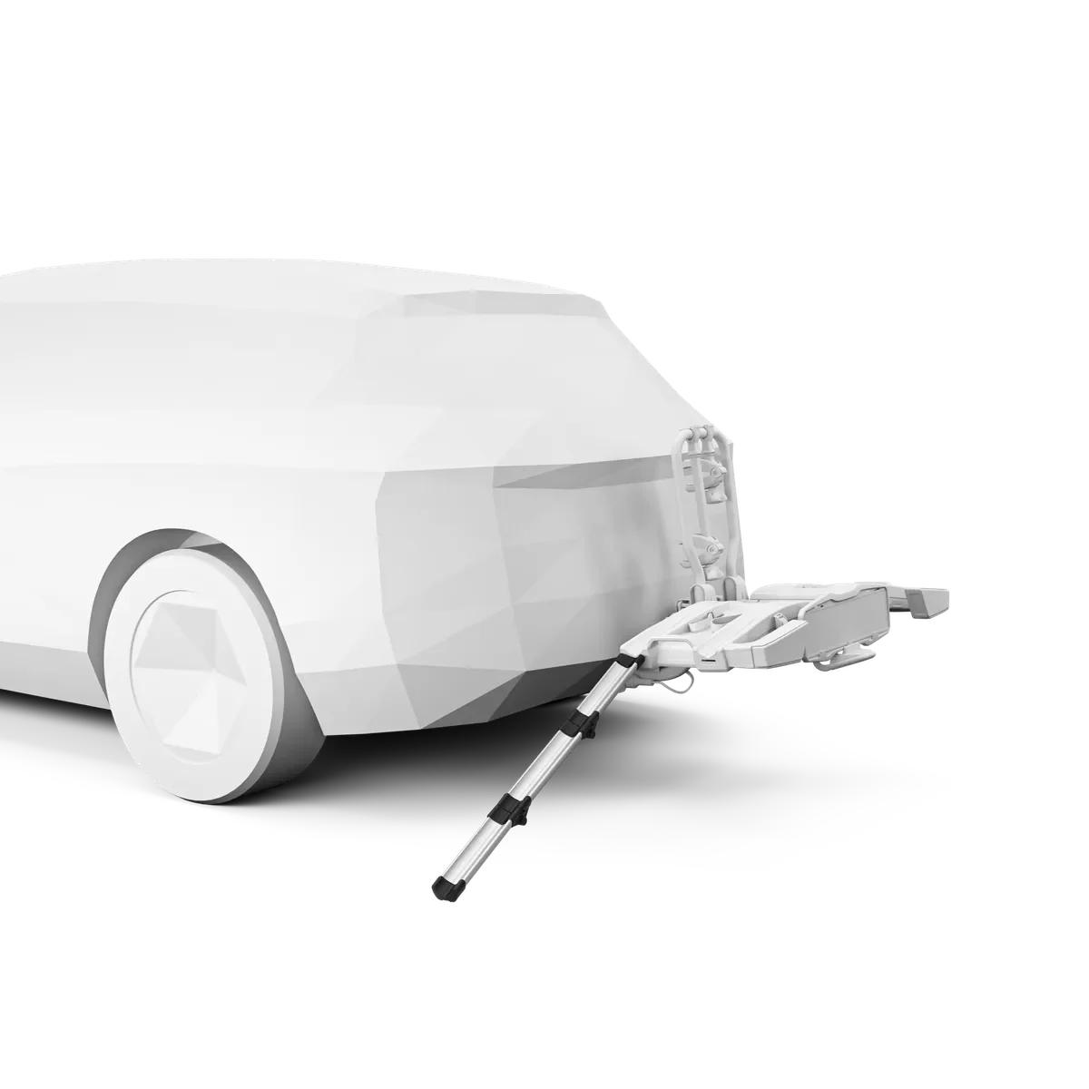 Thule EasyFold XT opvouwbare oprijgoot aluminium - Image 2